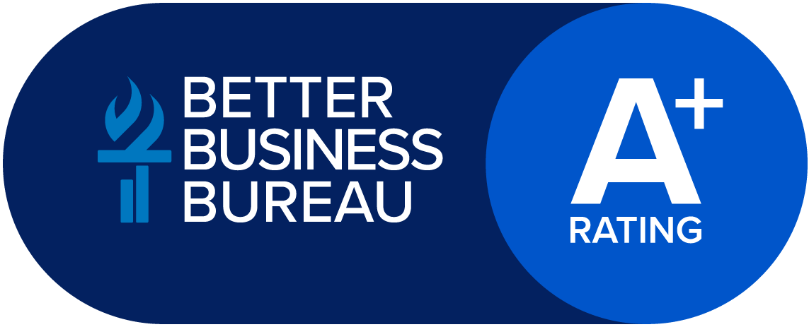 BBB Accredited Business A+ Rating